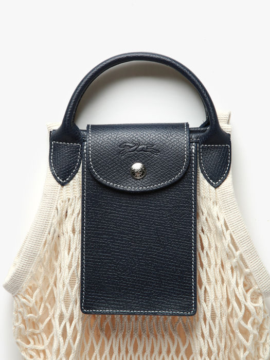 Longchamp Le pliage filet poche Blauw